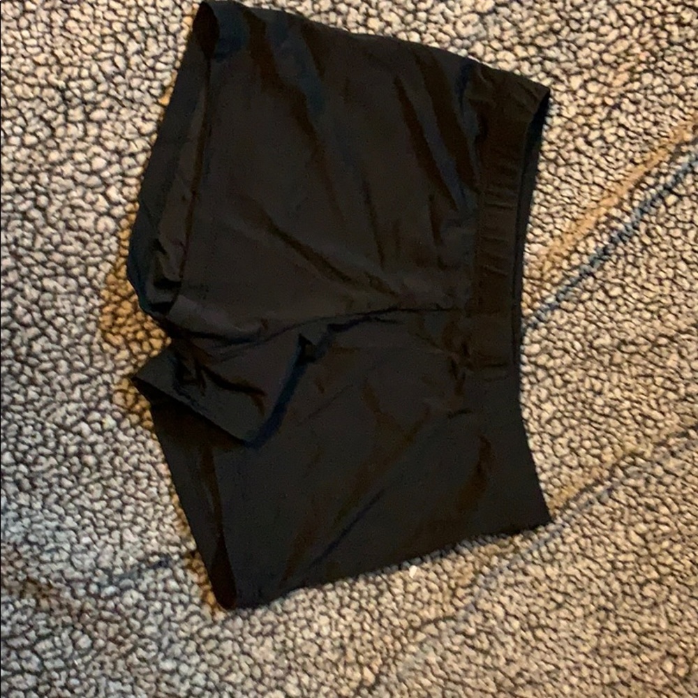Black dance shorts